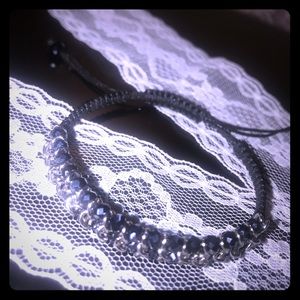 Handmade Macrame chain and beaded bracelet